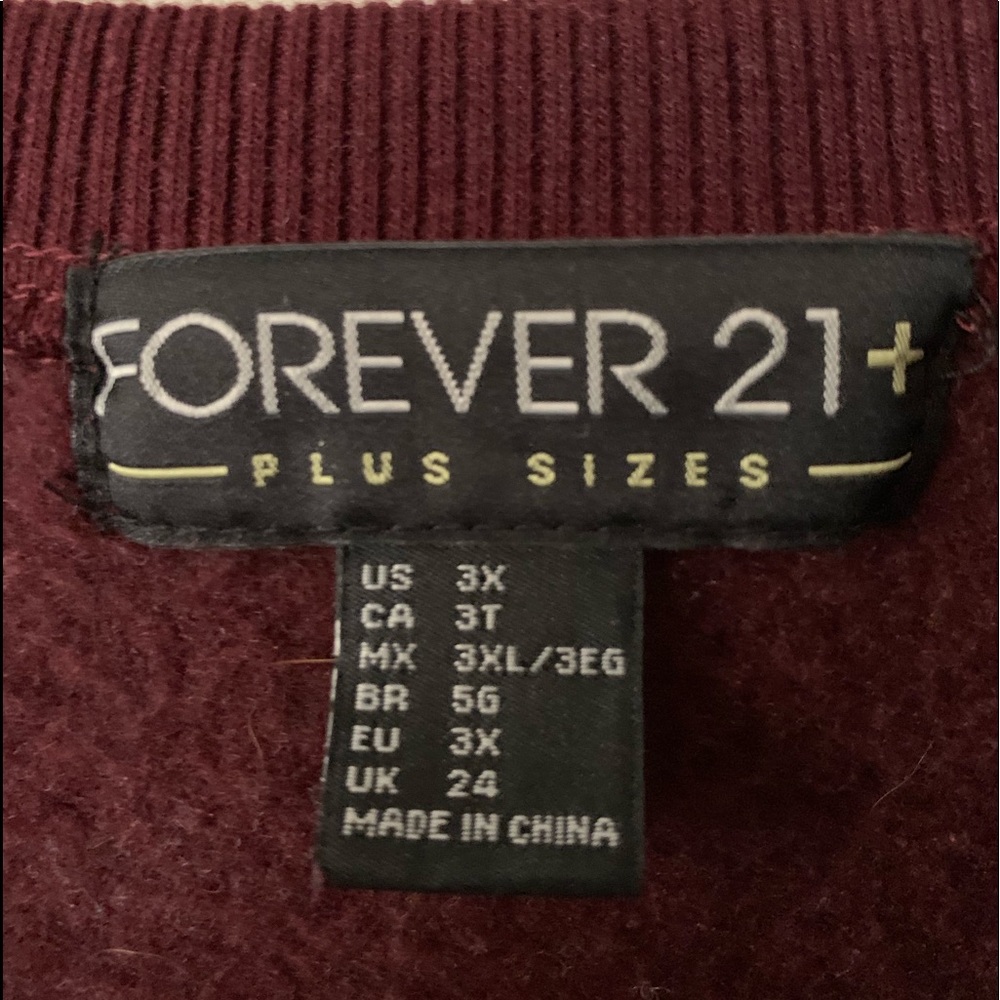 Forever 21+ Crop Top - Picture 2 of 3